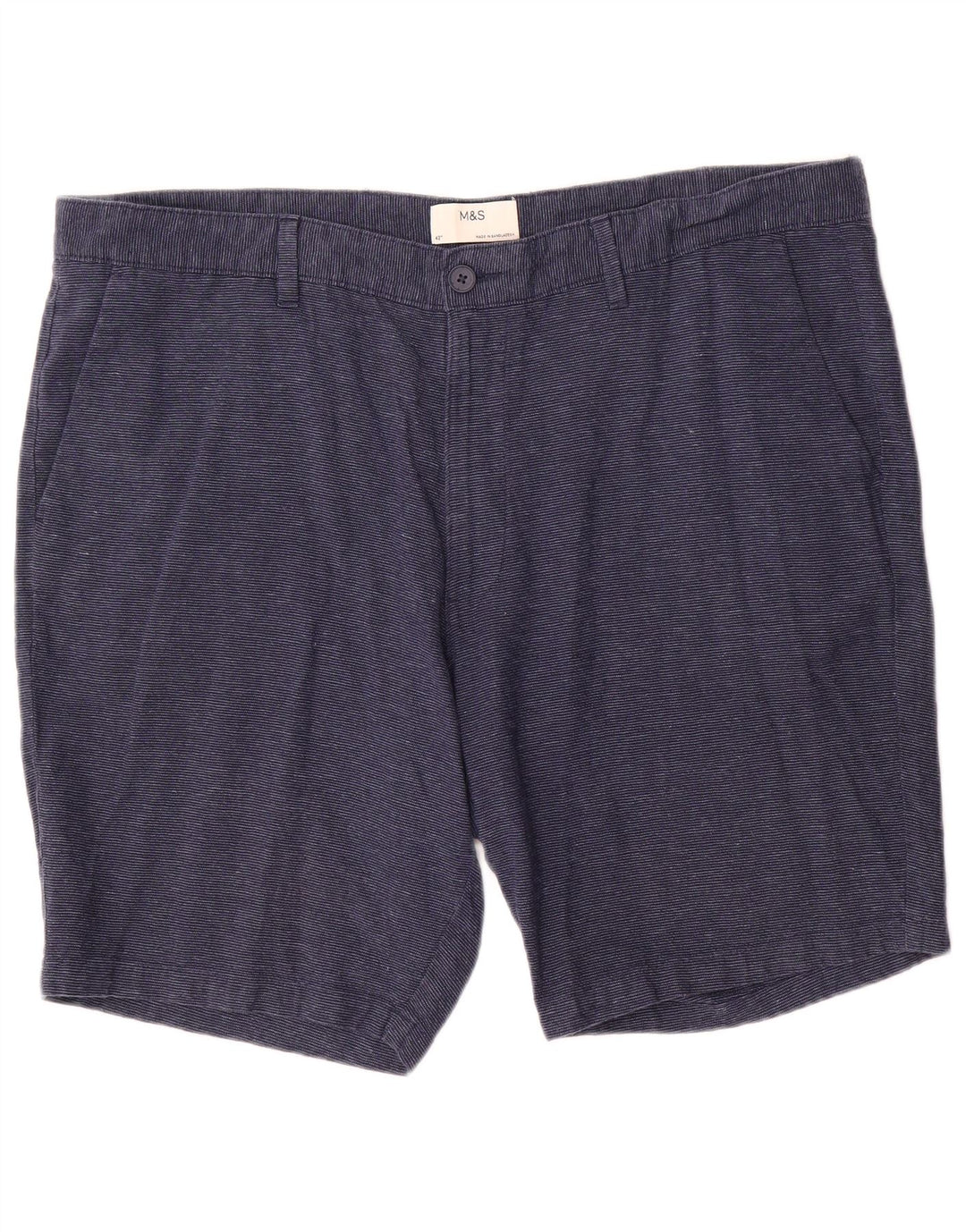 Ανδρικό σορτς Chino Marks & Spencer W42 2XL Μπλε Λινό