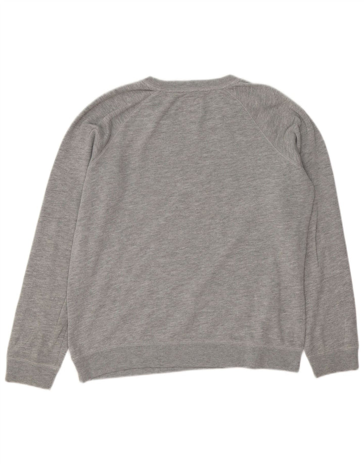 Γυναικείο γραφικό φούτερ JACK WILLS Jumper UK 14 Large Grey Flecked