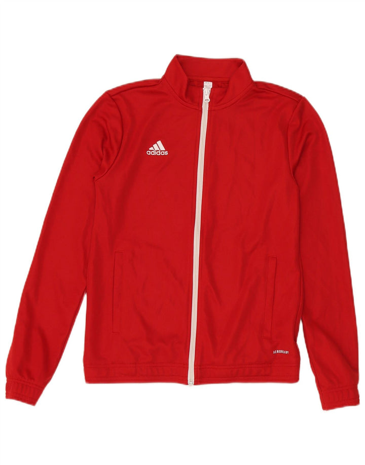 Adidas Γυναικεία φόρμα Aeroready Top Jacket UK 8/10 Μικρό κόκκινο πολυεστέρα