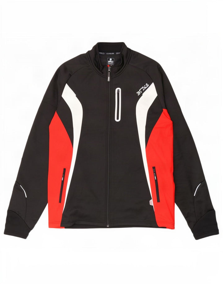 Ανδρική φόρμα BRIKO Top Jacket Large Black Colourblock Polyester
