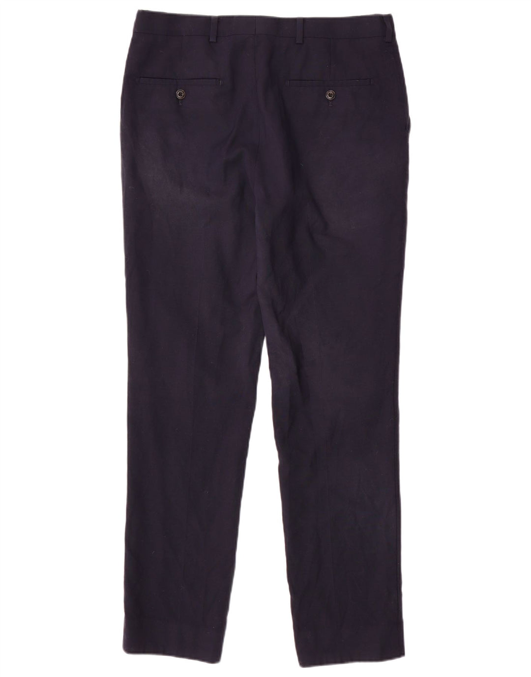 Ανδρικό παντελόνι Marks & Spencer Slim Fit Suit W32 L31 Navy Blue Wool