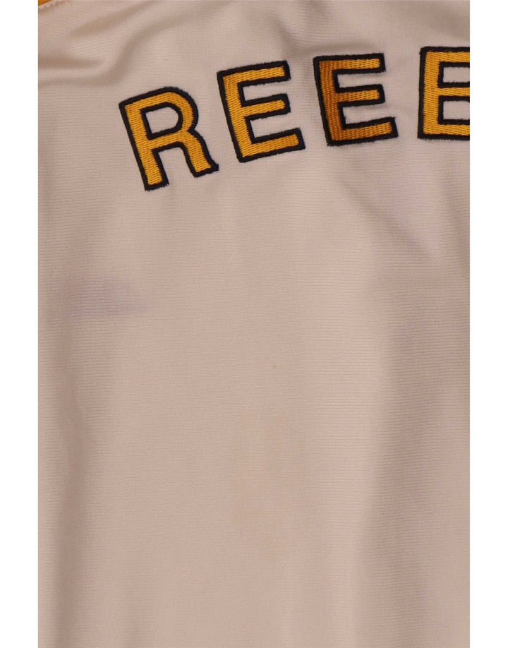 Ανδρική φόρμα γυμναστικής Reebok Graphic Loose Fit Top Jacket Large White Colourblock