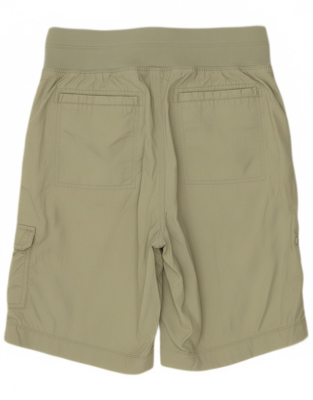 Γυναικείο σορτς Chino Calvin Klein μεσαίο W30 από βαμβακερό χακί