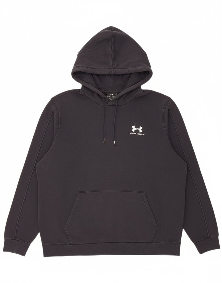 Under Armour Ανδρικό Hoodie Jumper μεγάλο μαύρο βαμβακερό