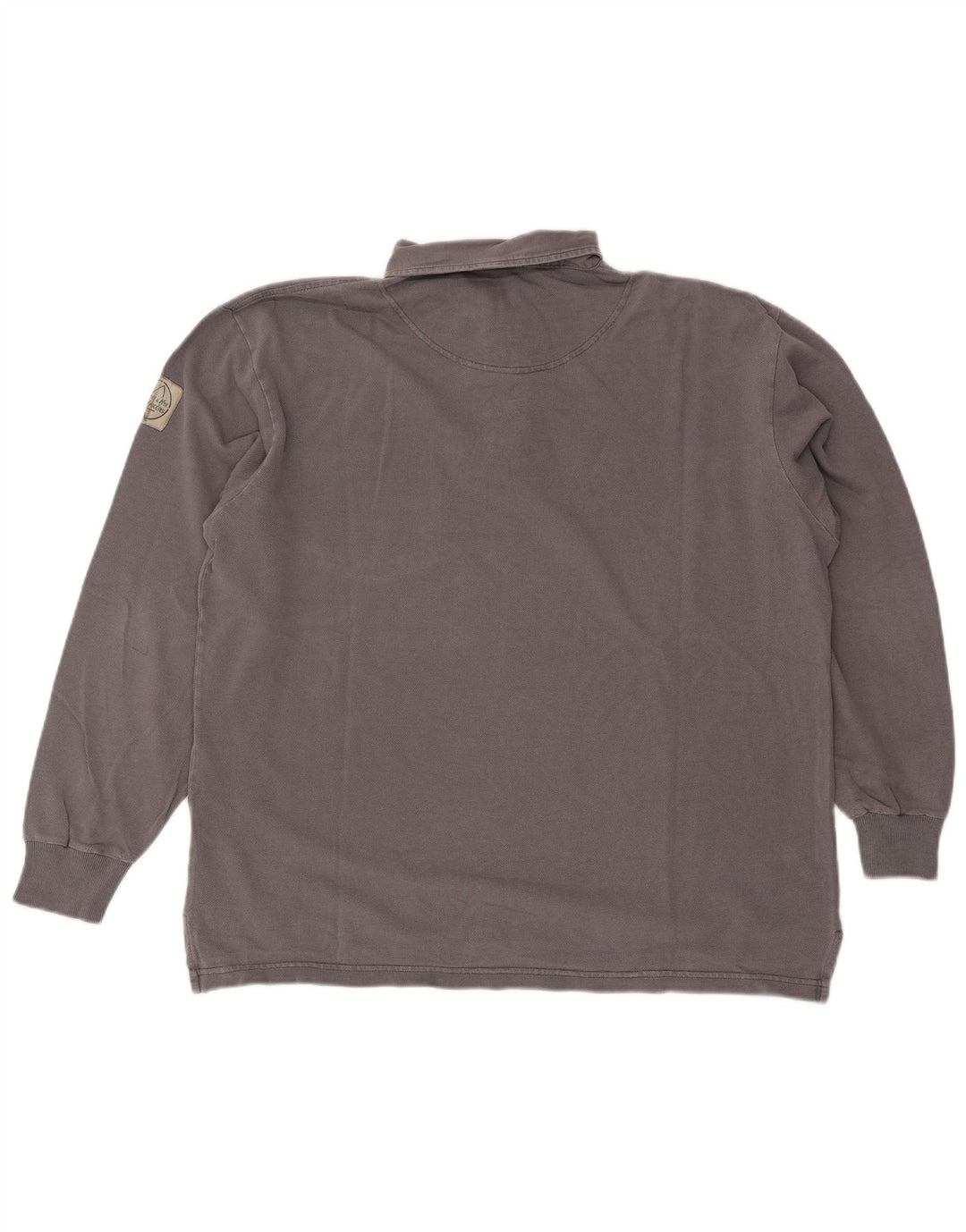 Murphy & Nye Ανδρικά Sailmakers Μακρυμάνικο Loose Fit πουκάμισο Polo Medium Grey