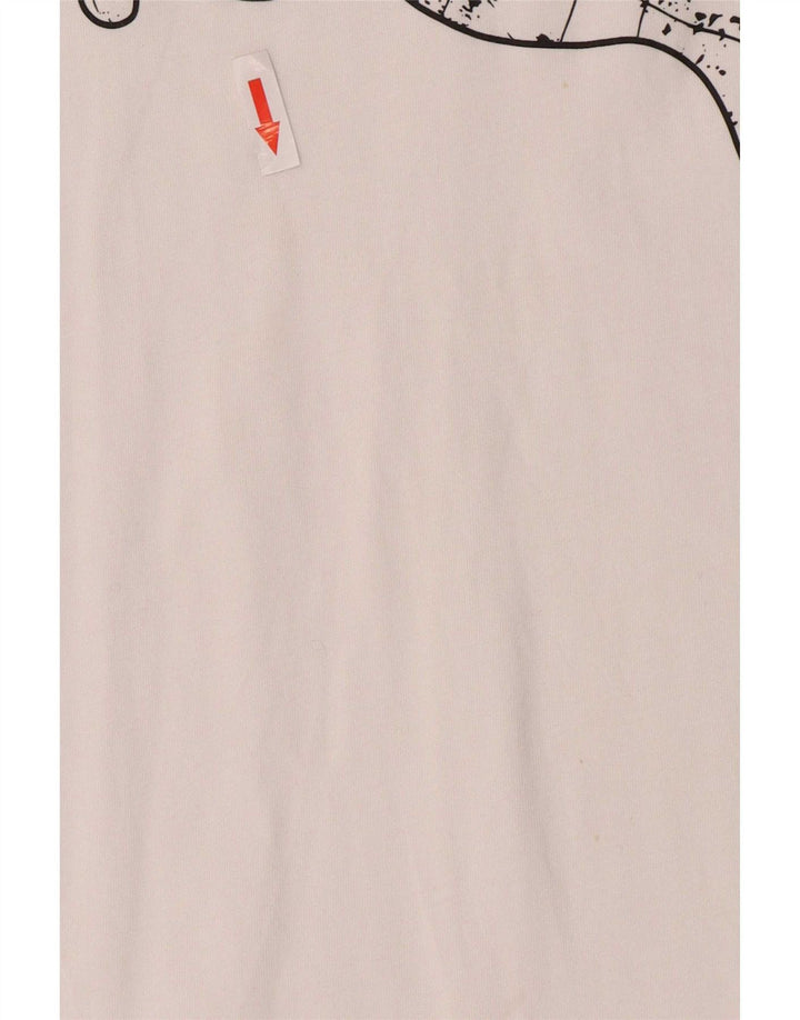 Ανδρικό γραφικό T-Shirt Puma Top Large Λευκό