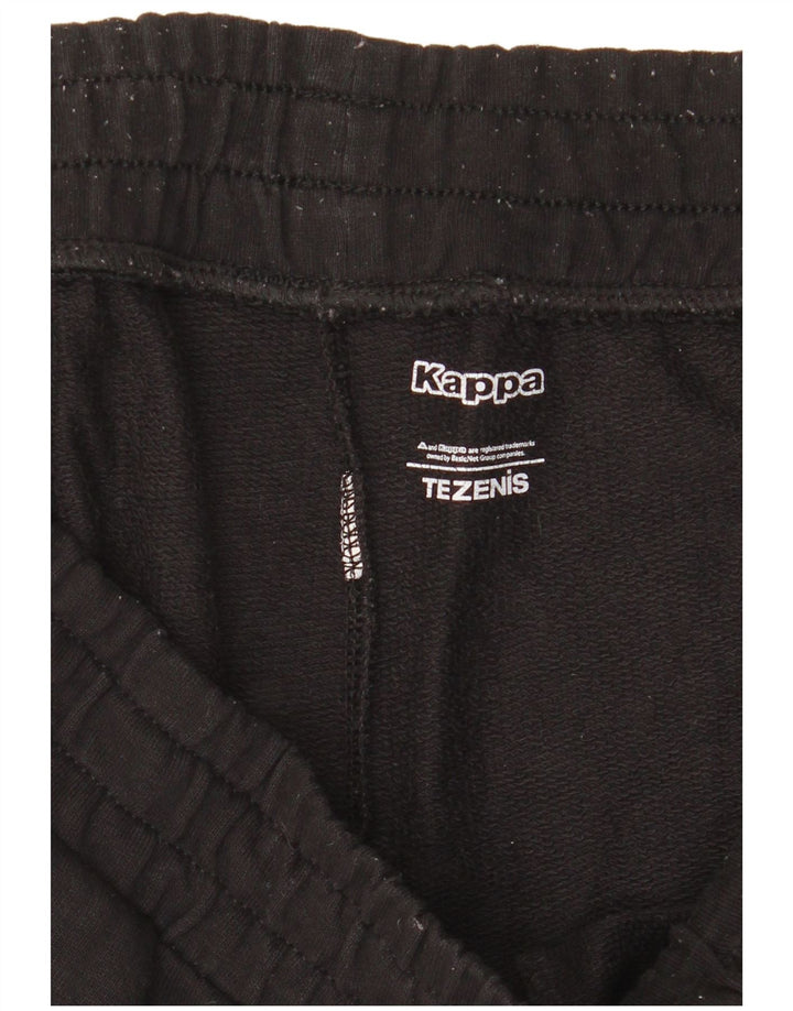 Ανδρική φόρμα γραφικής Kappa Παντελόνι Joggers Medium Black Colourblock