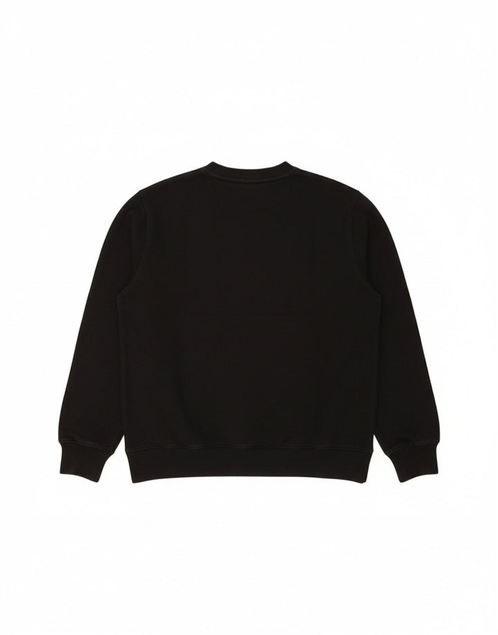 CALVIN KLEIN JEANS Mens Graphic Sweatshirt Jumper Small Black