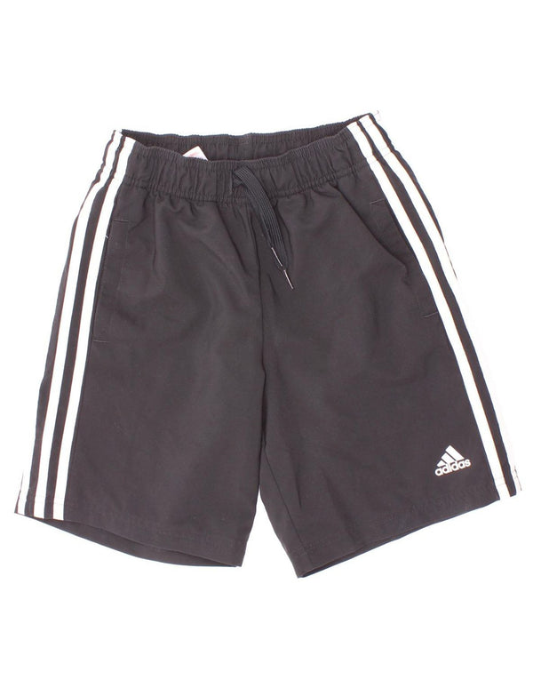 Adidas Boys Aeroready Sport σορτς 9-10 ετών μαύρο πολυεστέρα