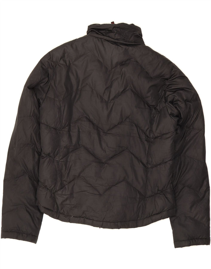 VINTAGE Womens Padded Jacket UK 18 XL Black Polyester Vintage Vintage and Second-Hand Vintage from Messina Hembry 