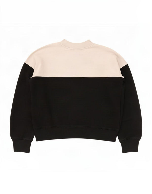 Champion Γυναικεία φούτερ μεγάλου μεγέθους Jumper UK 14 Medium Black Colourblock