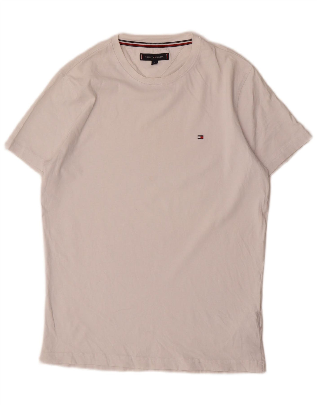 Ανδρικό T-Shirt Tommy Hilfiger Top Μικρό λευκό βαμβακερό