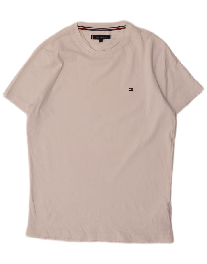 Ανδρικό T-Shirt Tommy Hilfiger Top Μικρό λευκό βαμβακερό