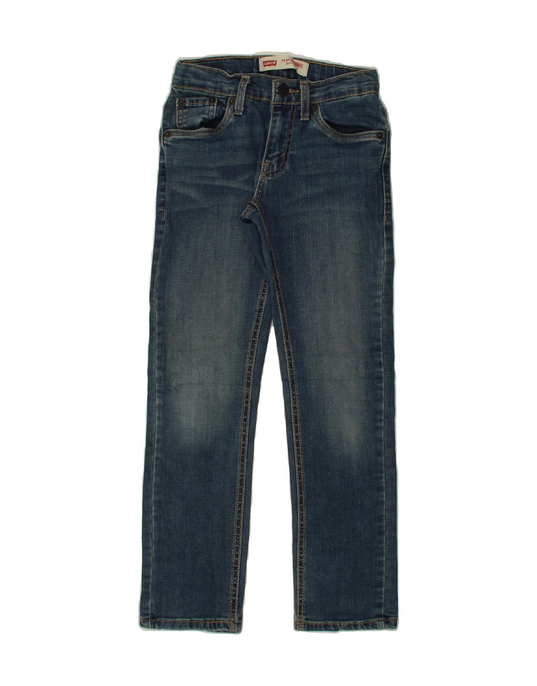 LEVI'S Boys 511 Slim Jeans 7-8 Years W24 L22 Blue Cotton Vintage Levi's and Second-Hand Levi's from Messina Hembry 