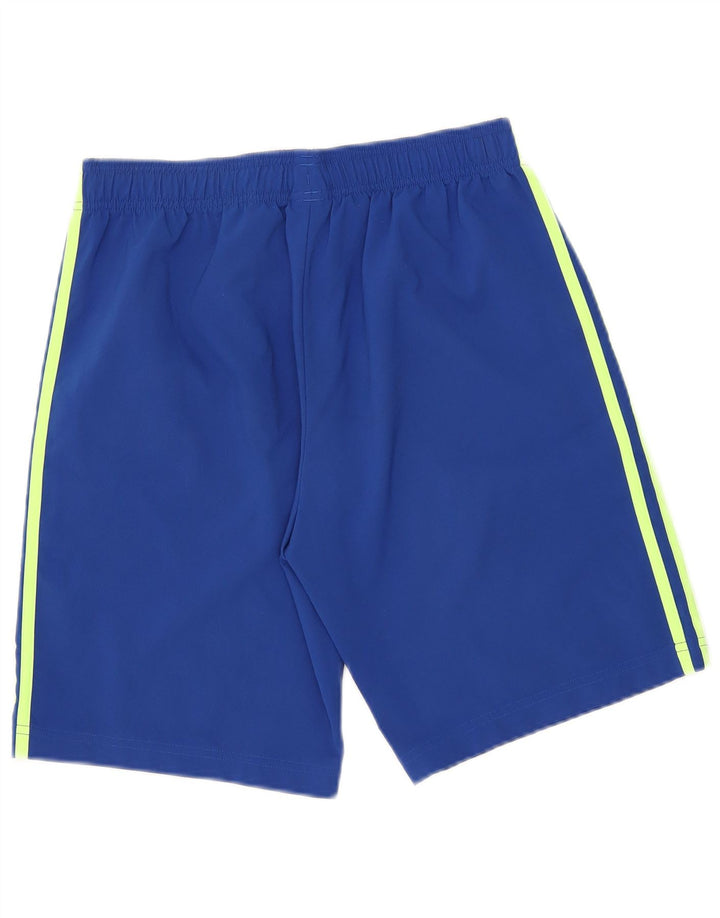 Adidas Boys Sport Short 15-16 Years Blue Polyester