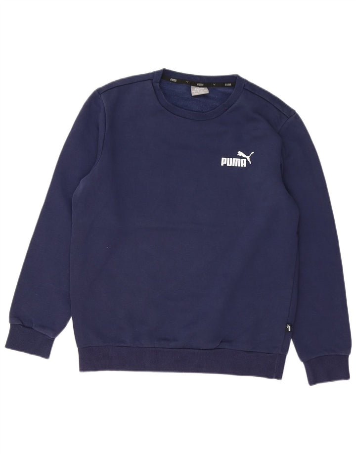 Ανδρικό φούτερ Puma Jumper Μικρό μπλε ναυτικό βαμβακερό