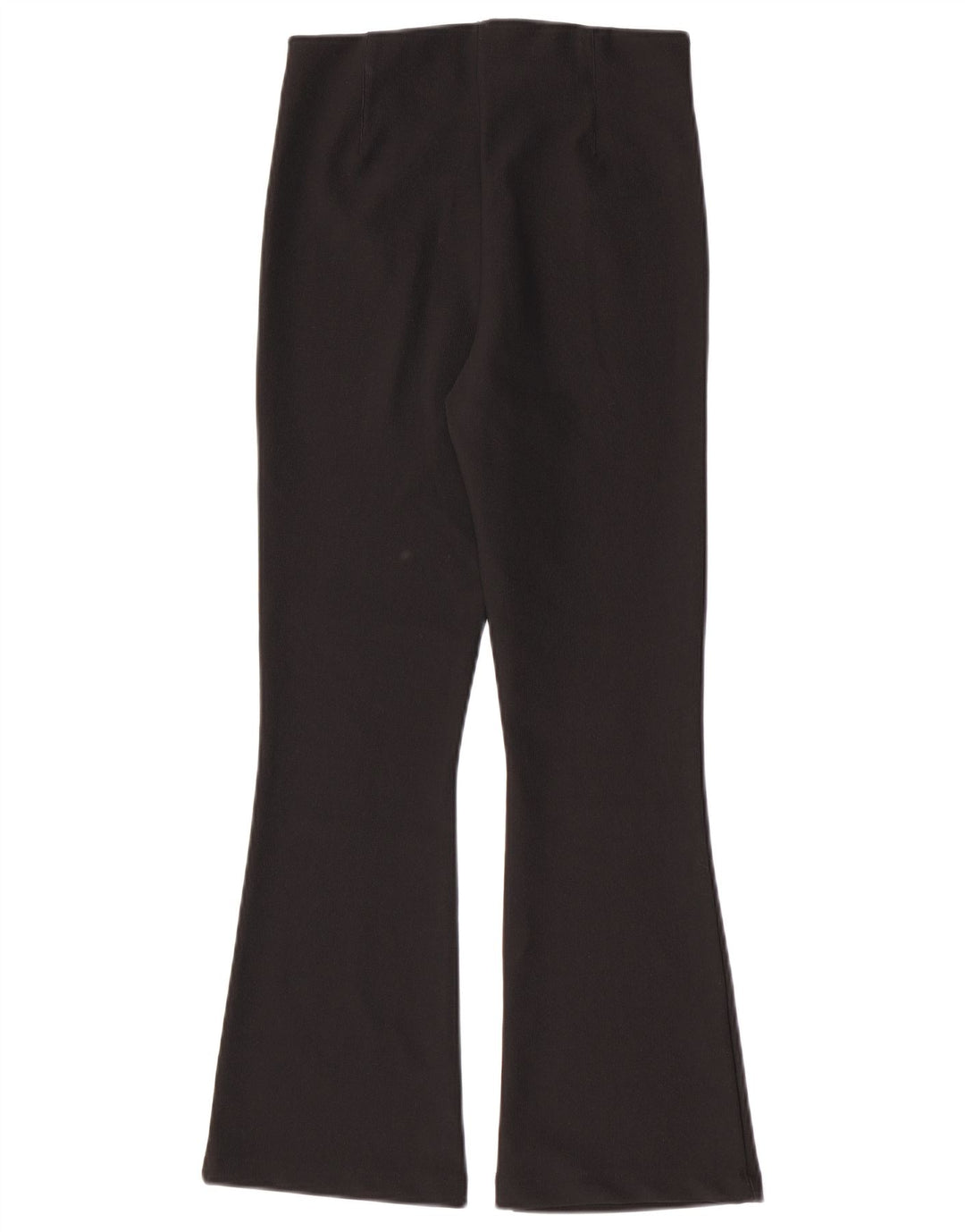 Zara Γυναικεία κολάν Flare UK 12 Medium Black Polyester