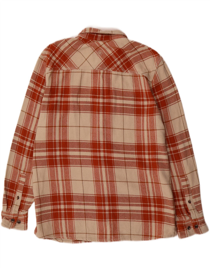 Ανδρικό φανελένιο πουκάμισο Fat Face 2XL Beige Check Cotton