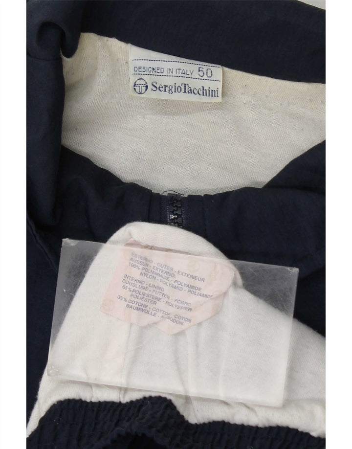 Ανδρική φόρμα Sergio Tacchini Top Jacket IT 50 Medium Navy Blue