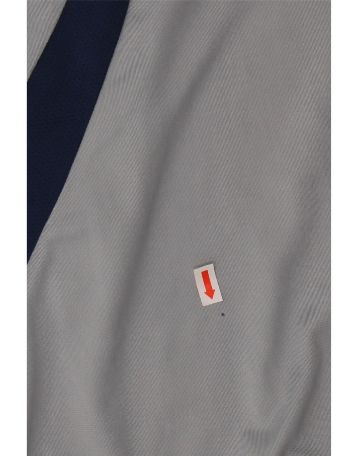 Adidas Ανδρικό γιλέκο Climacool Top Large Grey Colourblock Πολυεστέρας