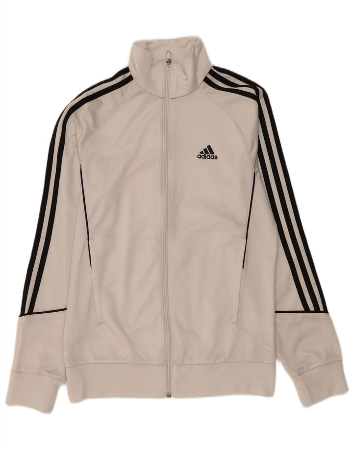 Ανδρική φόρμα Adidas Top Jacket UK 36/38 Small White Polyester