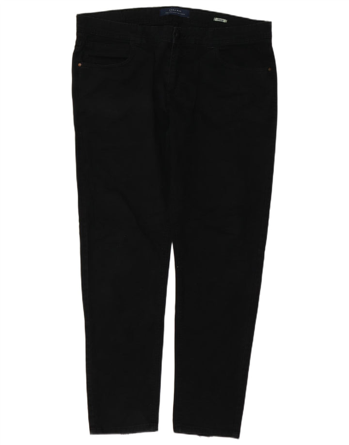 Zara Ανδρικό Slim Jeans EU 46 XL W36 L31 Μαύρο