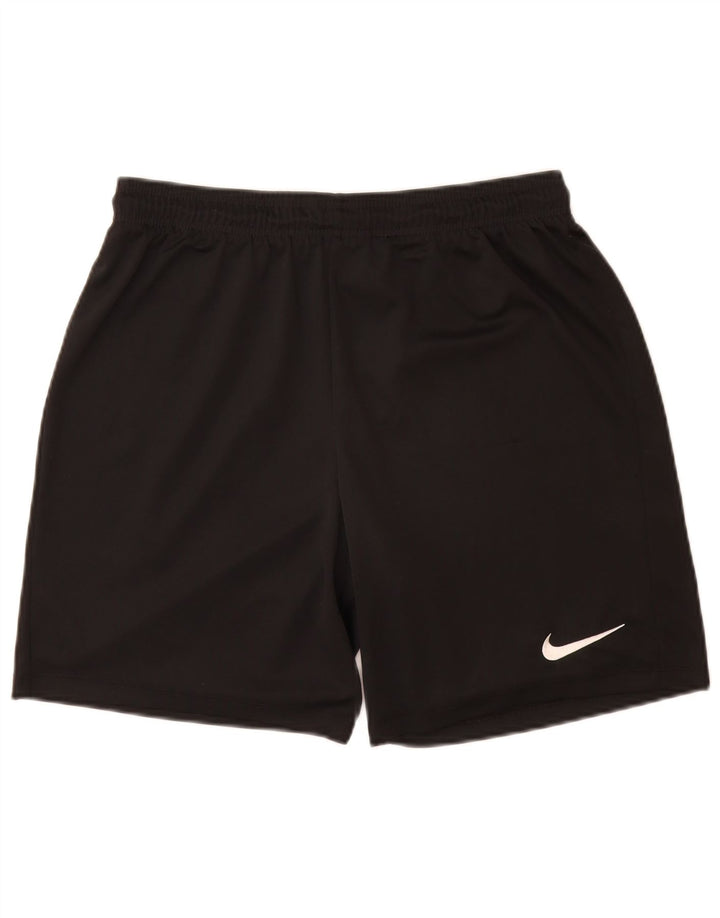 Ανδρικό αθλητικό σορτς Nike Dri Fit, μεγάλο μαύρο πολυεστέρα