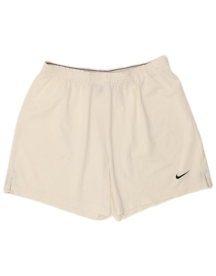 Ανδρικό αθλητικό σορτς Nike XL λευκό πολυεστέρα