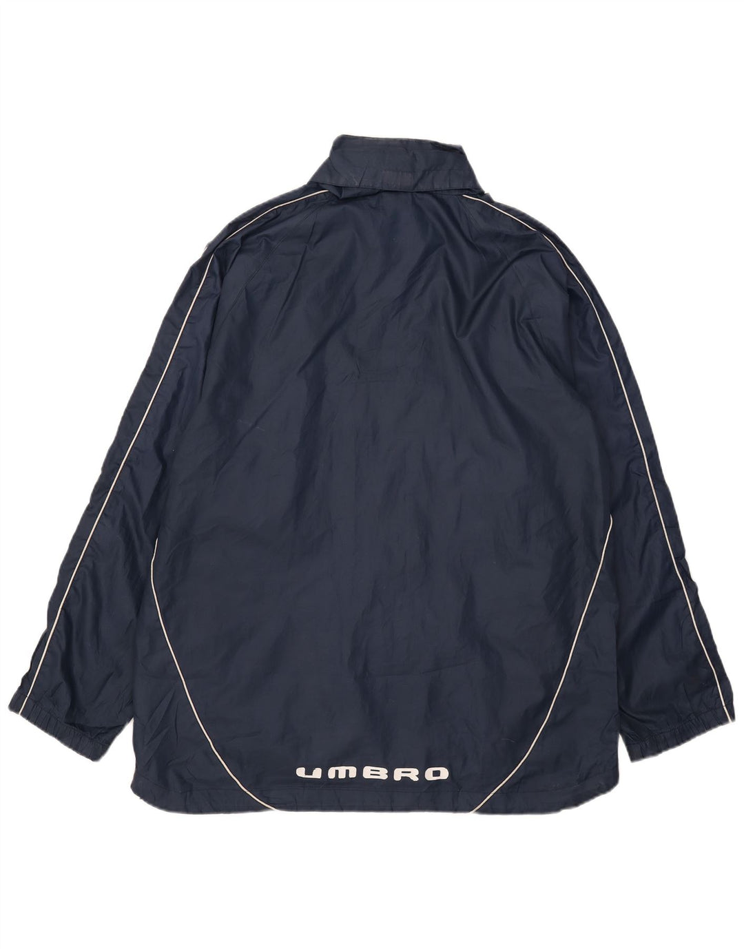 Ανδρικό μπουφάν βροχής με κουκούλα Umbro 40 μεγάλο μπλε πολυεστέρας