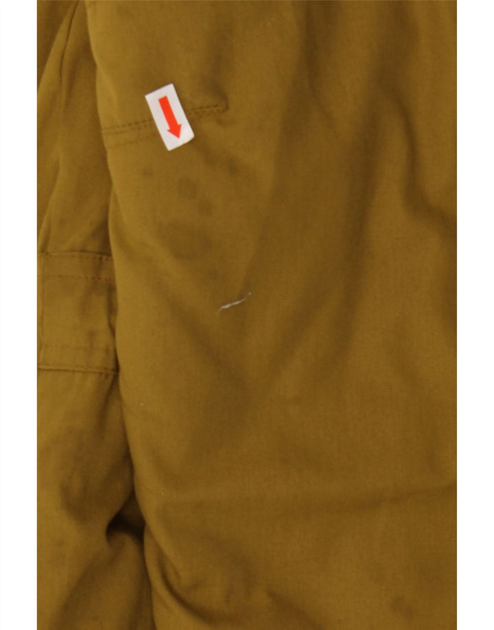 MARK ADAM Mens Windbreaker Jacket IT 52/54 Large Khaki Polyester