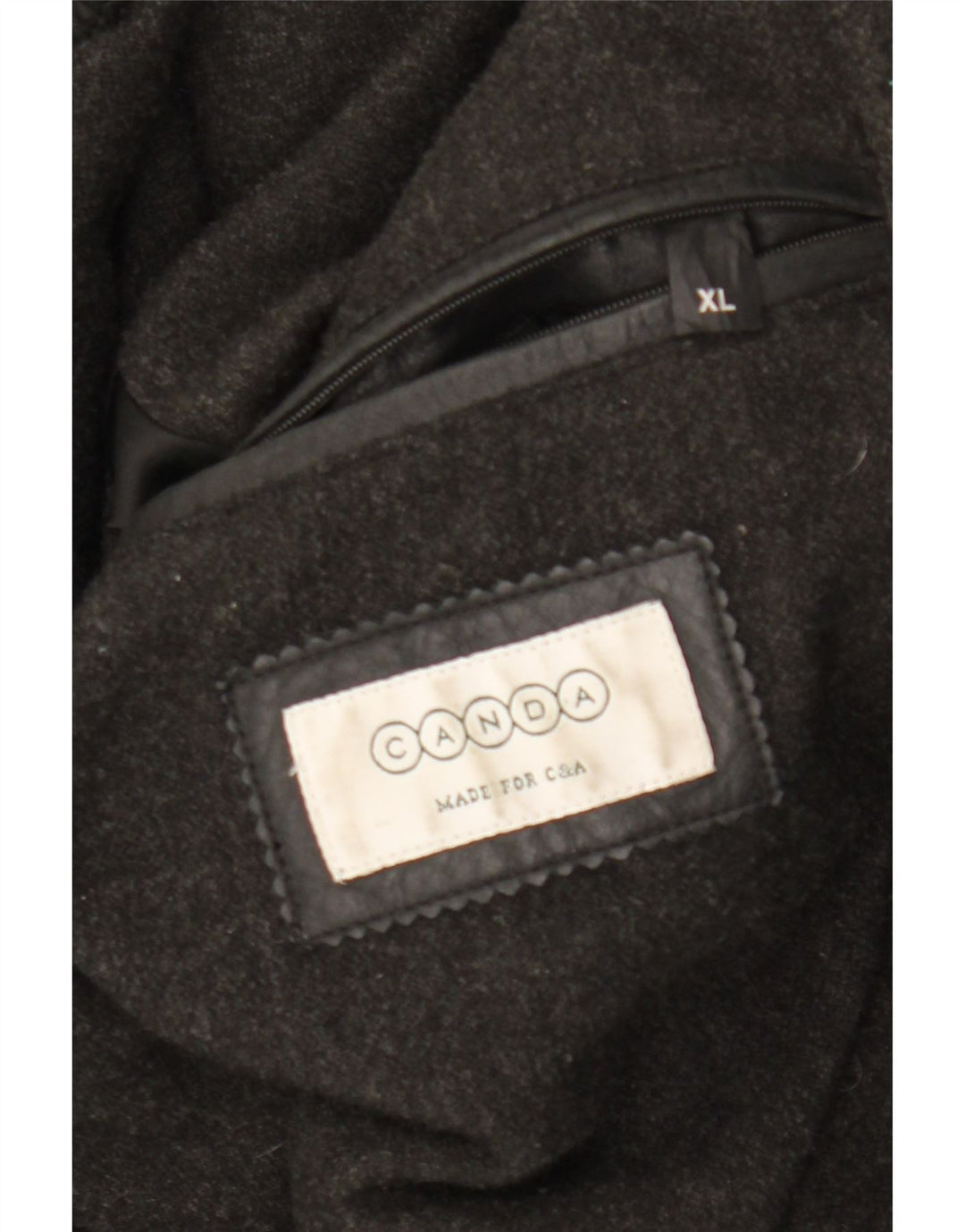 Canda Ανδρικό Δερμάτινο Μπουφάν UK 42 XL Μαύρο Δερμάτινο