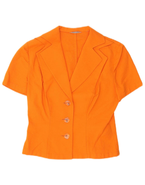 Γυναικεία κοντομάνικη ζακέτα Accento By Marzotto Top 10 Small Orange