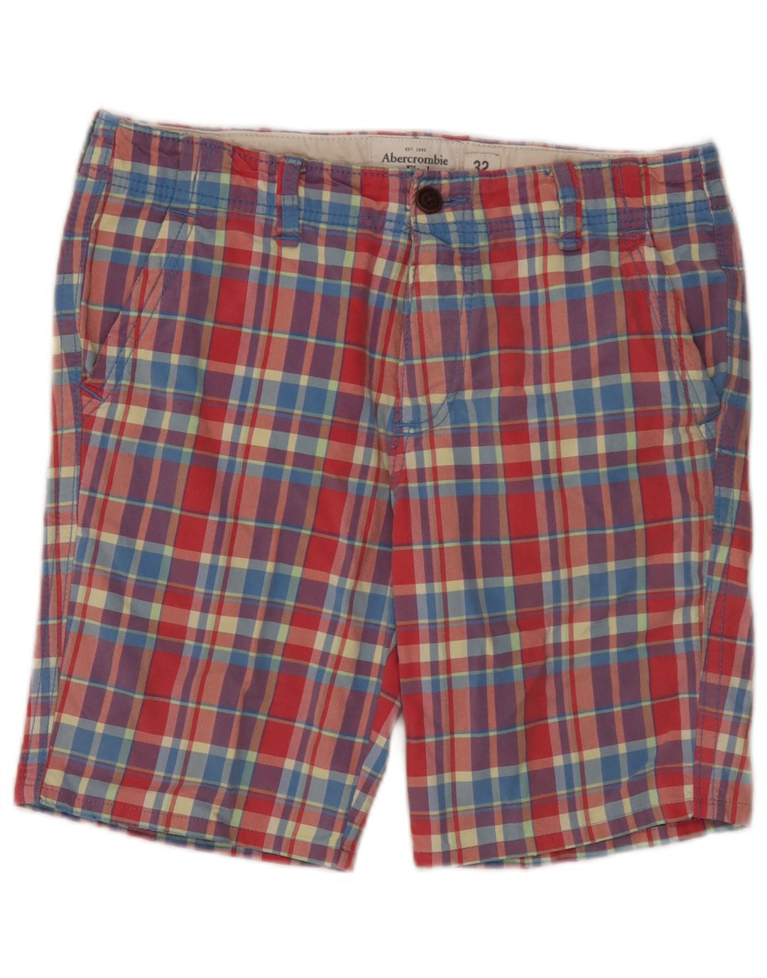 Ανδρικό σορτς Chino Abercrombie & Fitch W32 μεσαίο πολύχρωμο βαμβακερό