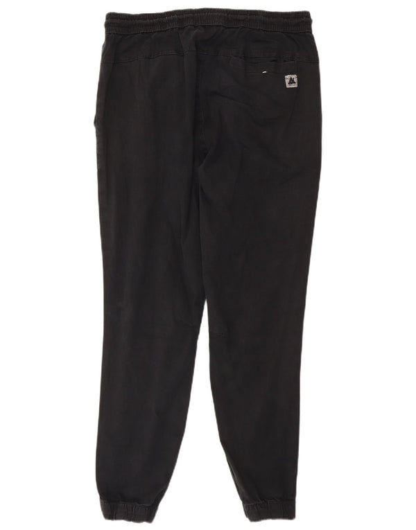 Zara Ανδρικό παντελόνι Joggers Chino Large W32 L28 Μαύρο