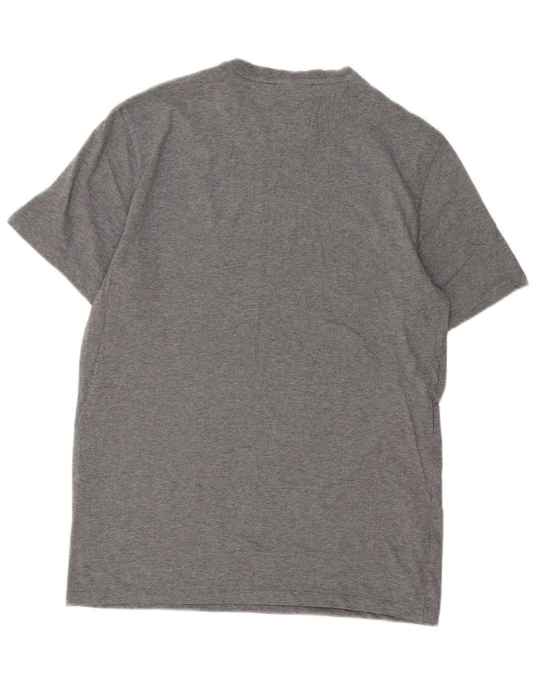 Calvin Klein Ανδρικό T-Shirt Top Μικρό Γκρι Βαμβακερό