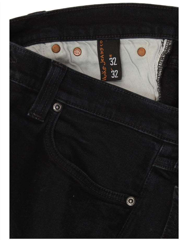 NUDIE JEANS Γυναικείο Skinny Jeans W32 L32 Navy Blue Cotton
