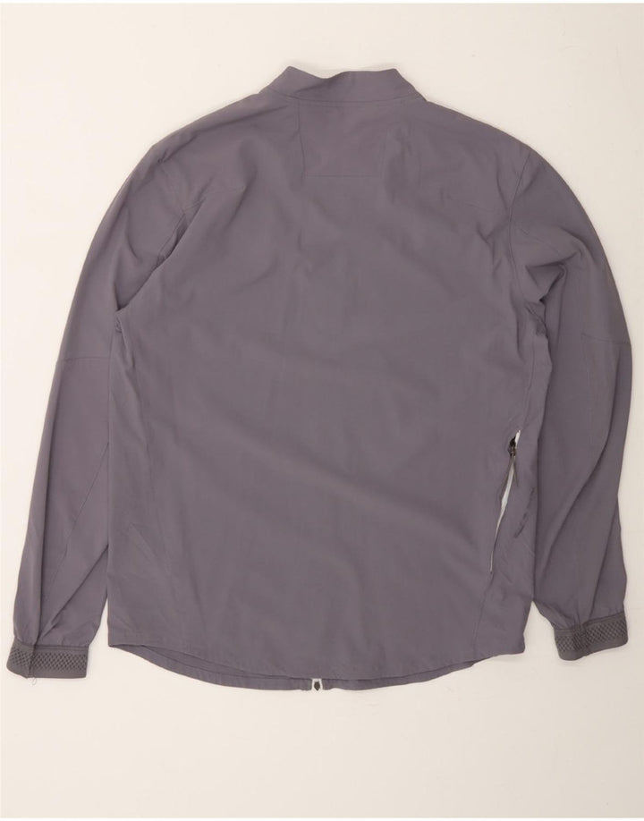 NIKE Mens Dri Fit Tracksuit Top Jacket Medium Purple Polyester Vintage Nike and Second-Hand Nike from Messina Hembry 