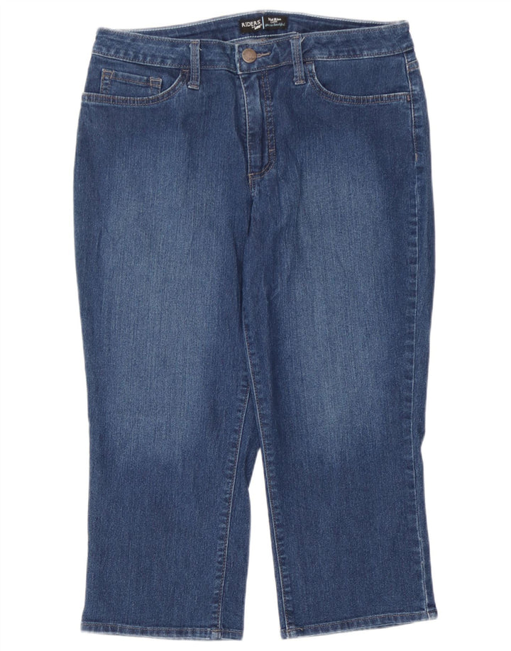 Lee Γυναικεία Ψηλόμεσα Τζιν Capri W32 L21 Μπλε