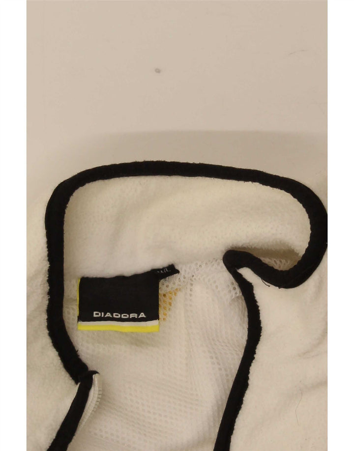 Diadora Γυναικείο Fleece Jacket UK 14 Medium White