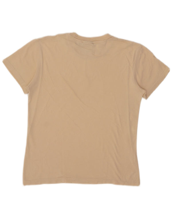 Γυναικείο γραφικό T-Shirt Adidas Top UK 10 Small Beige