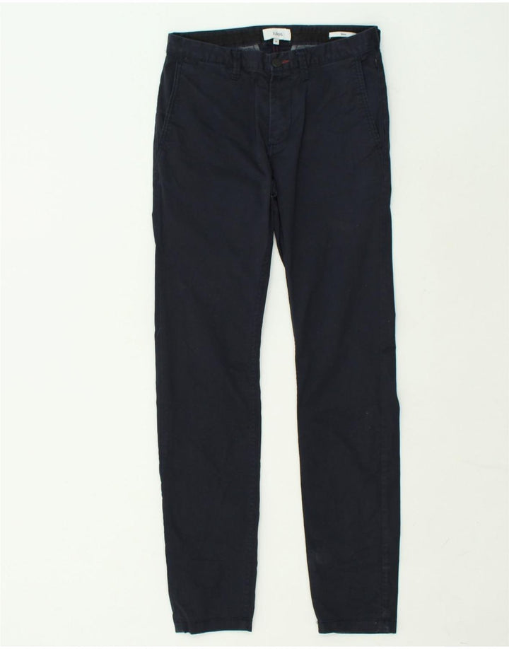 JULES Womens Skinny Chino Trousers EU 36 Small W30 L30 Navy Blue | Vintage Jules | Thrift | Second-Hand Jules | Used Clothing | Messina Hembry 