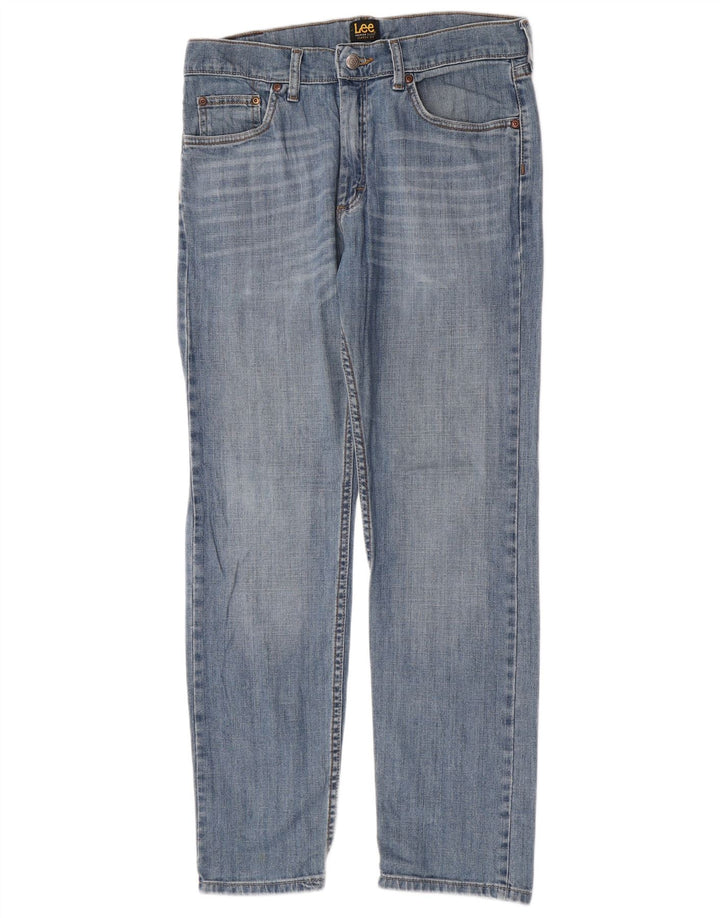 Lee Mens Slim Jeans W31 L30 Blue Cotton