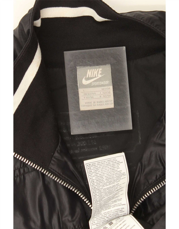 Ανδρική φόρμα Nike Μπουφάν μεγάλο μαύρο νάιλον