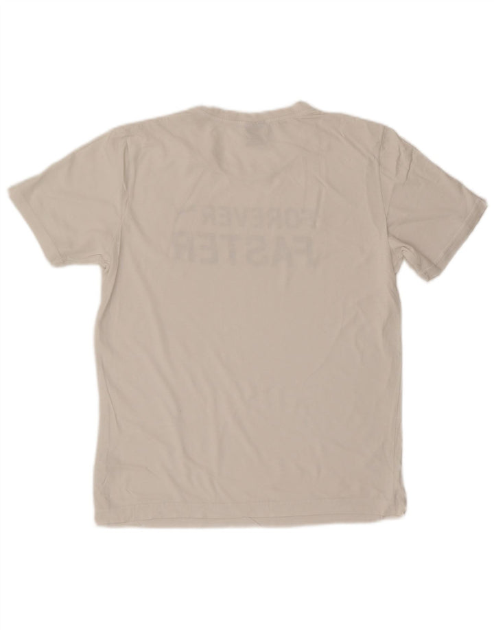 Ανδρικό γραφικό μπλουζάκι PUMA Top Small White