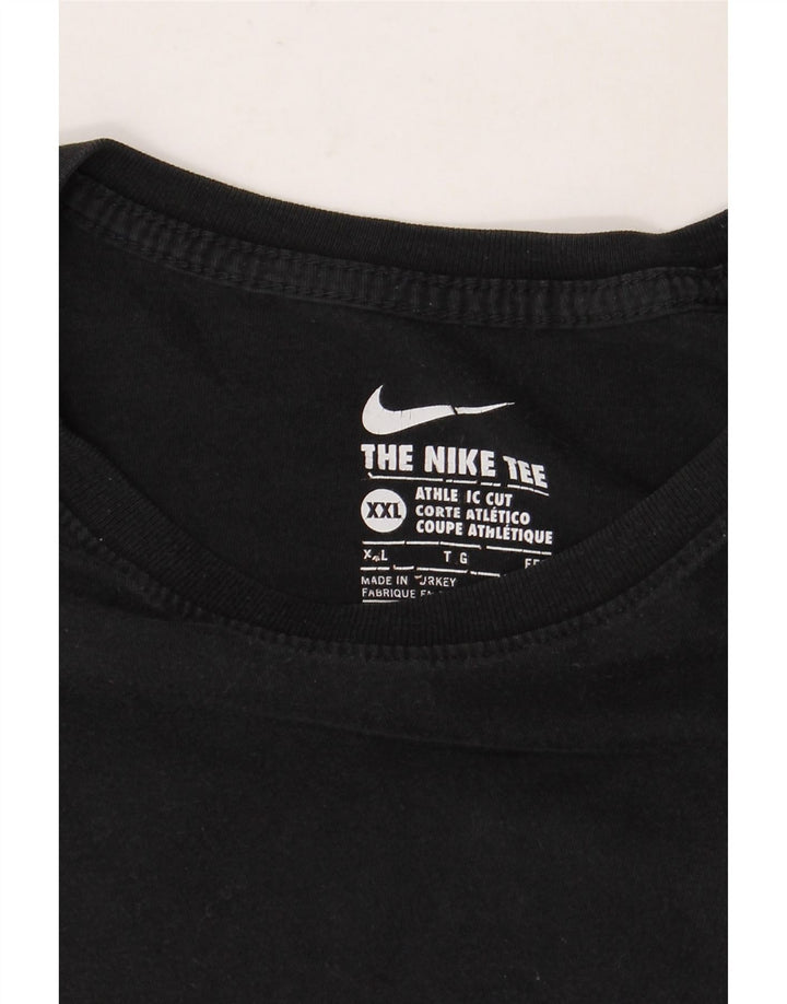 Ανδρικό μπλουζάκι NIKE Αθλητικό Μπλουζάκι 2XL Μαύρο