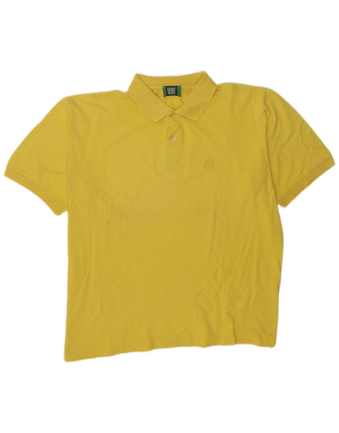 Sergio Tacchini Ανδρικό μπλουζάκι πόλο 2XL κίτρινο βαμβακερό