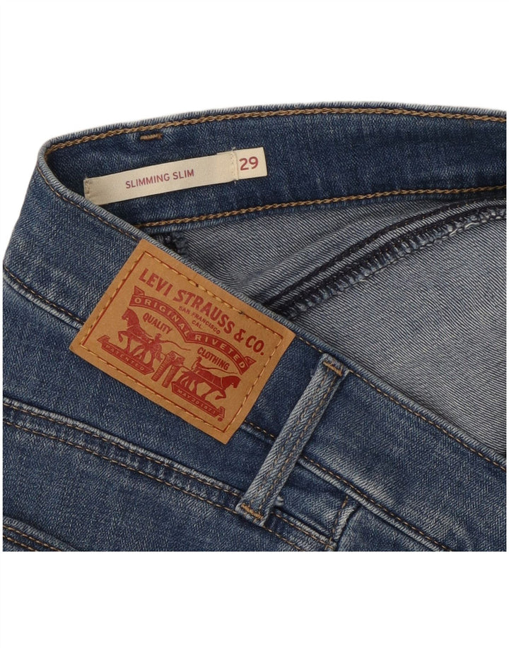 LEVI'S Γυναικείο Slimming Slim Jeans W29 L25 Blue