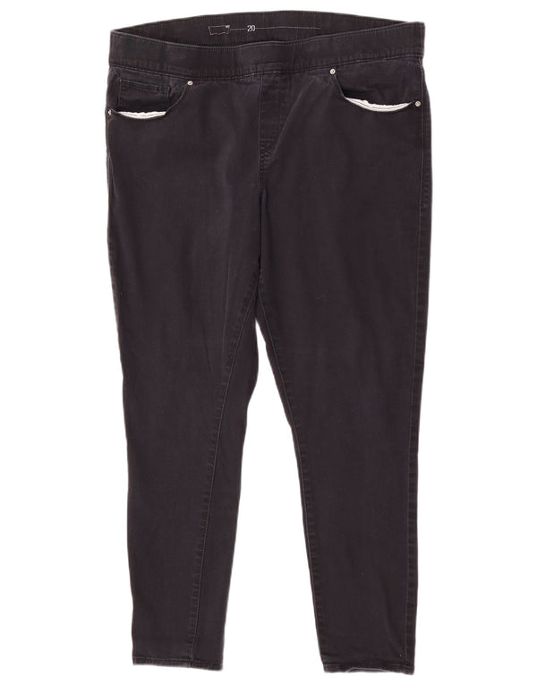 Γυναικείο Skinny Casual Παντελόνι Levi's US 20 2XL W40 L28 μαύρο βαμβακερό