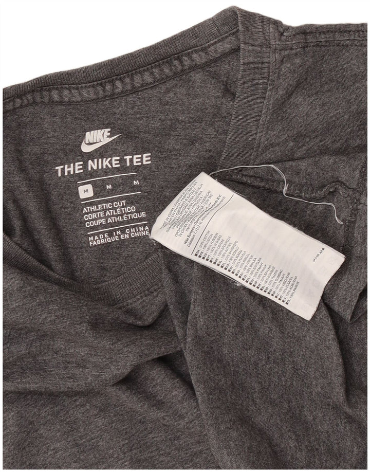 Ανδρικό μπλουζάκι Nike, μεσαίο βαμβακερό γκρι