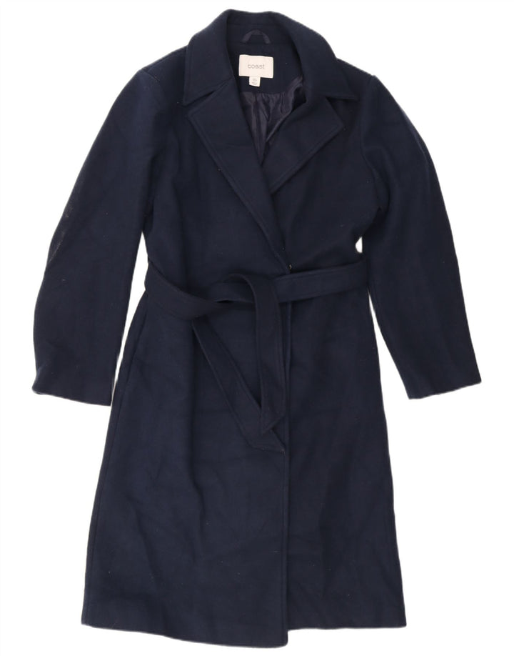 Coast Γυναικείο Πανωφόρι UK 8 Small Navy Blue Polyester